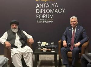 Afghanistan’s Minister of Industry and Commerce Nooruddin Azizi met Turkiye’s Trade Minister Omer Bolat