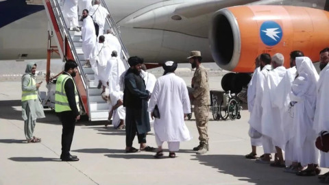 afghan Hujaj on the way to sudia Arabia