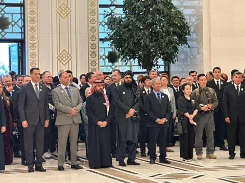Fazl Mohammad Saber, Acting Ambassador of Afghanistan in Turkmenistan with more 